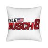Decorative Pillow Covers Kyle Busch  Merch Home  Throw Pillow Case Cover Square Multiple Sizes