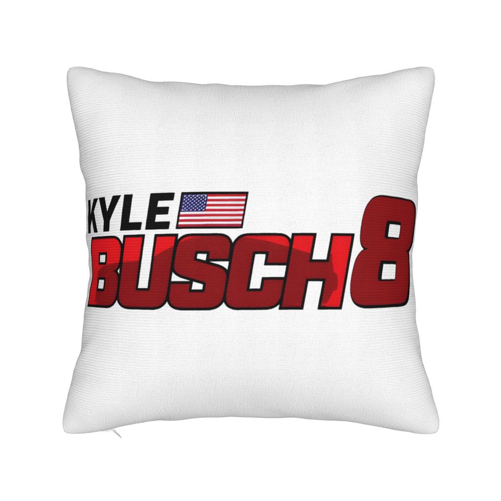 Decorative Pillow Covers Kyle Busch Merch Home Throw Pillow Case Cover Square Multiple Sizes