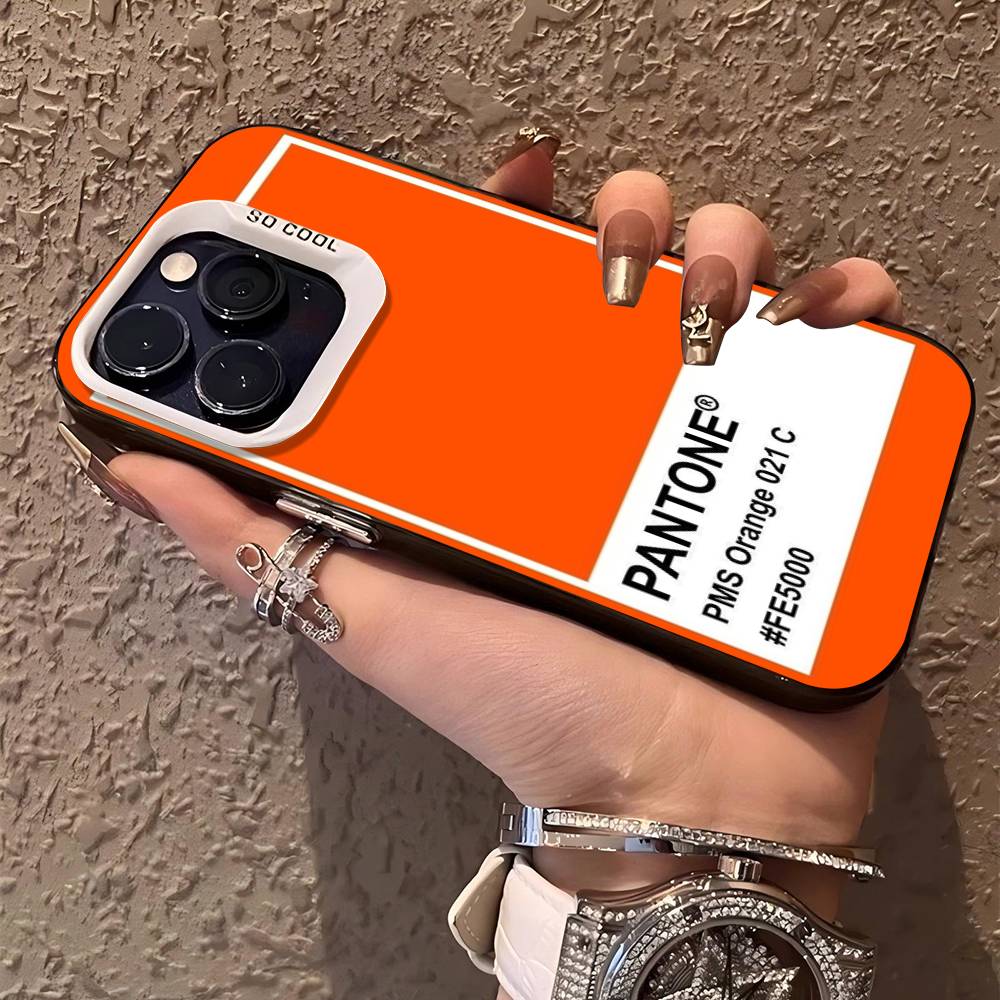 

Чехол для телефона Pantone Candy Color для iPhone 17 16 15 14 13 Pro 12 11 Pro Max PLUS Цветная задняя крышка iPhone 13