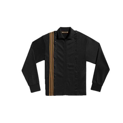 Adidas X Ivy Park Striped Sports Jacket Unisex Tops Black GV1584