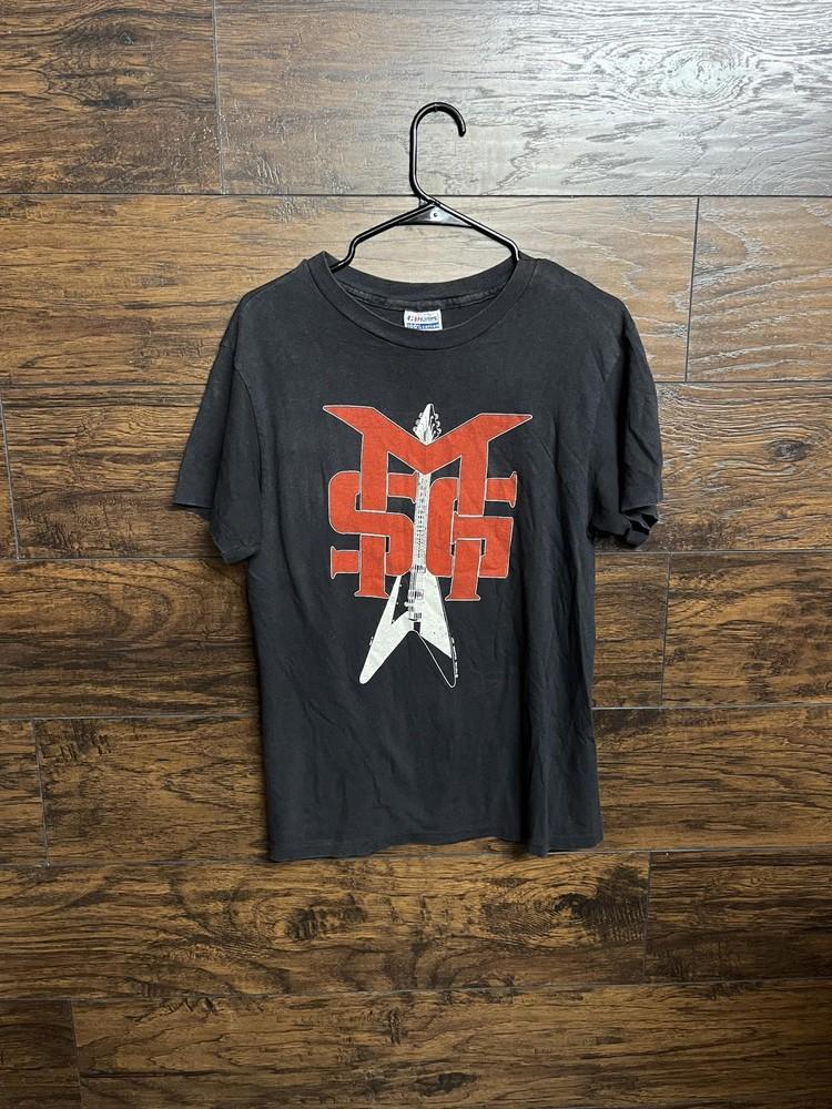 Винтажная футболка MSG World Tour 1984 - Футболка Built to Destroy Унисекс M