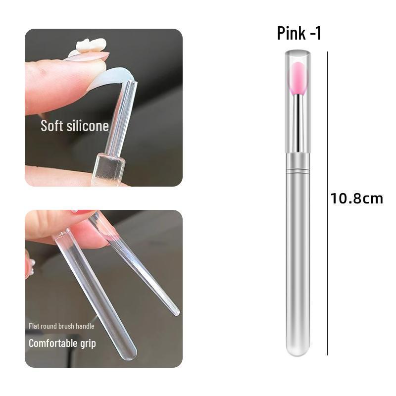 

Силиконовая пылезащитная кисть для губ и теней с крышкой