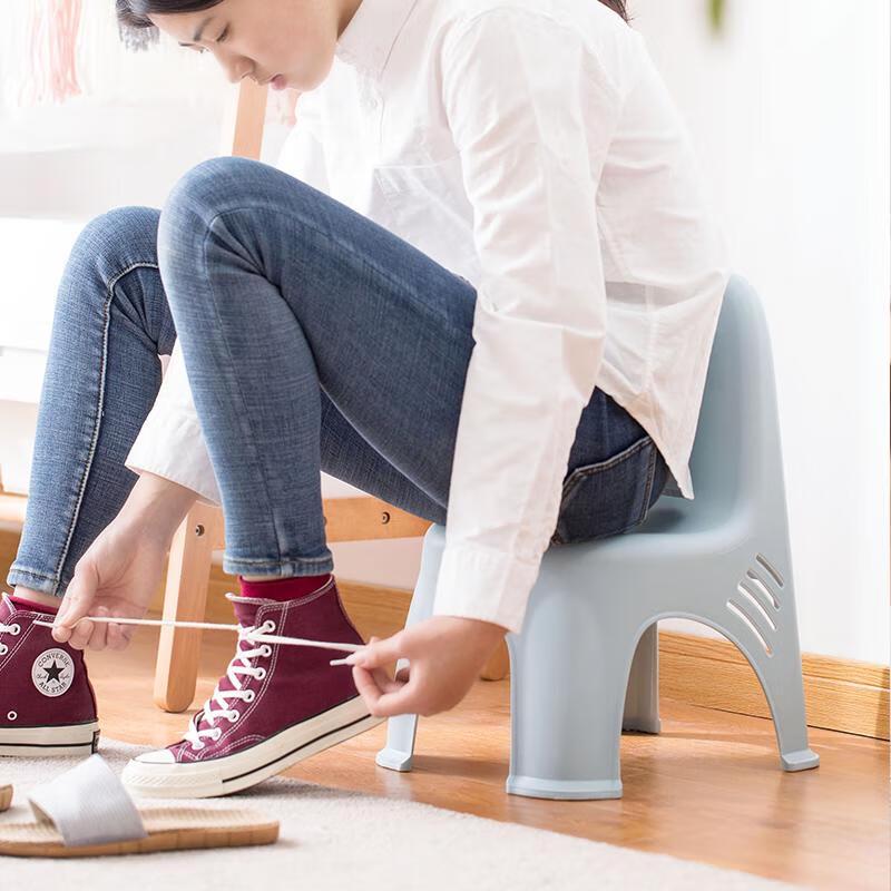 Chahua Kids' Plastic Chair with Backrest