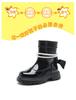 Fashionable, simple and versatile leather boots for girls, middle-aged and young children