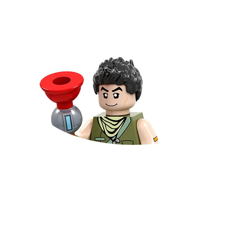 Beliebter Film 'Fortnite', Action-Minifiguren, Skelettkrieger, Zoe, Bausteine, Kinderspielzeug, Weihnachts- und Geburtstagsgeschenke