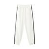 Skechers Sports League Series Logo Comfort Fashion Cuffed Casual Pants Women bottoms Cotton-Candy-White L125W090-0074