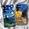 Art Vincent Van Gogh Phone Case For Samsung S 24 fe 25 Ultra plus 20 lite 21 30 22 23 24 22 Ultra 5G Fundas