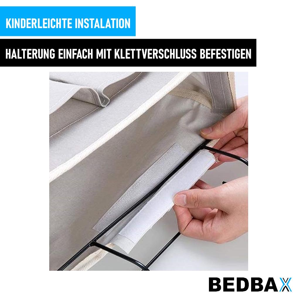 BEDBAX Bett Organizer Nachttaschen Gadget Aufbewahrungshalter Hängetasche