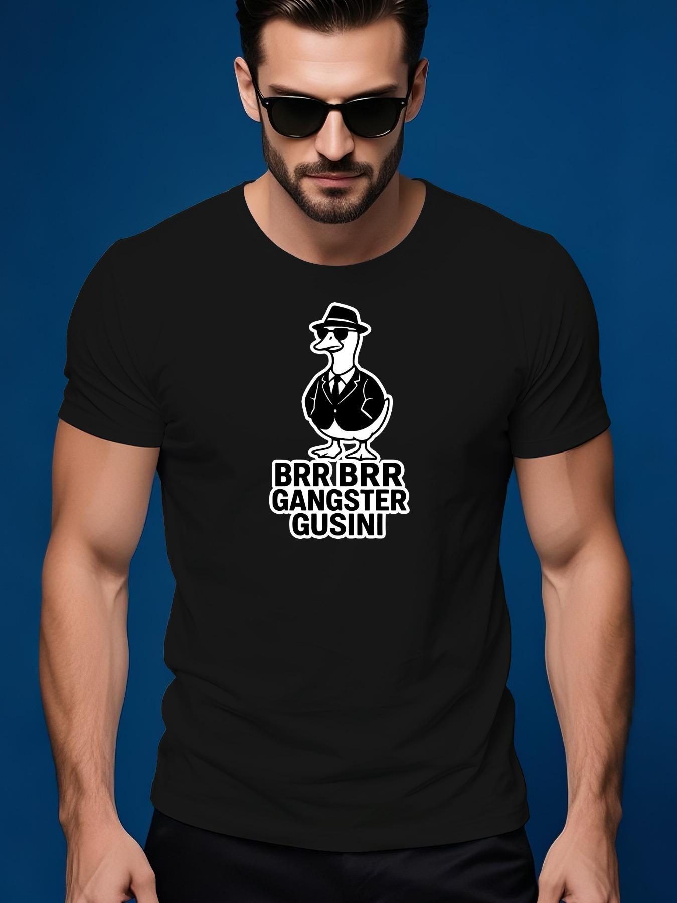 Vintage Tshirt Vintage Gangster Graphic Tshirt - BRRBR GA... S
