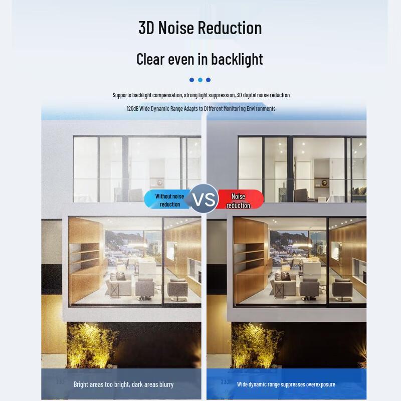 Hikvision 8MP 4K Outdoor Starlight Night Vision IP Camera CN plug (adapter included)