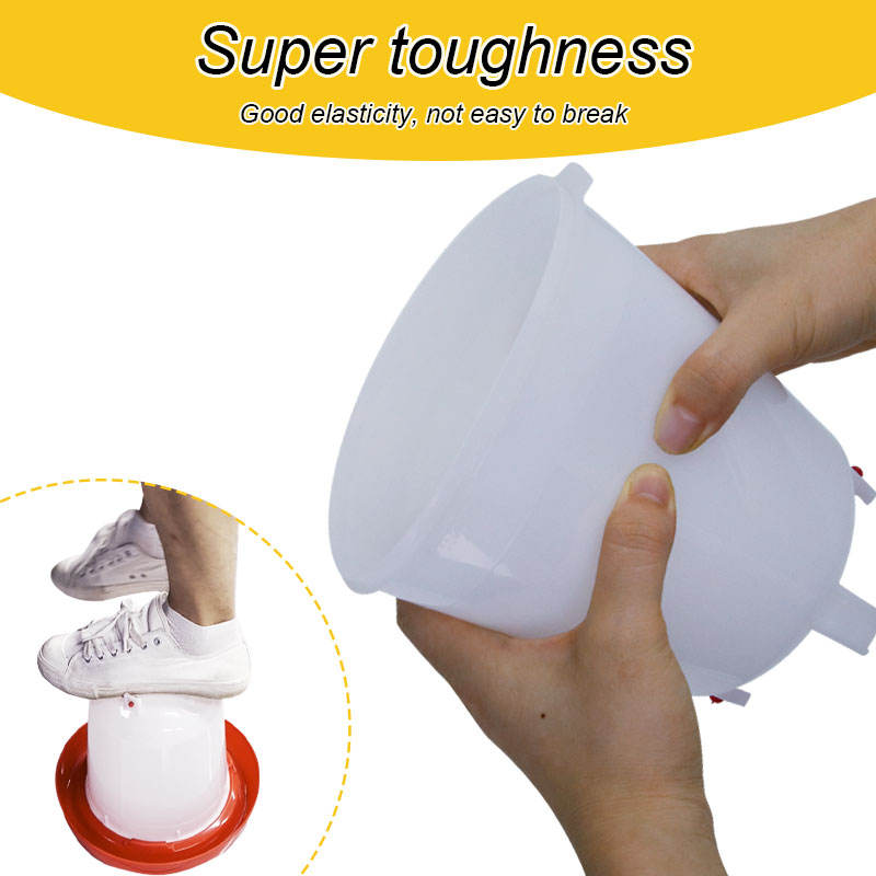 Automatic Chicken Feeder Water Bucket With Poultry Chicken Feeder Durable Water Barrel Drinker Quail Drinking Farm Supply