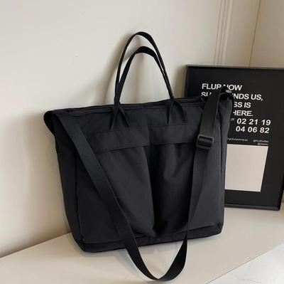 Casual Large-capacity Bag Women's New Nylon Cloth Shoulder Messenger Bag College Students Commuting Tote Bag