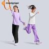 Moodytiger Girls' Breathable Straight-Leg Sports Pants