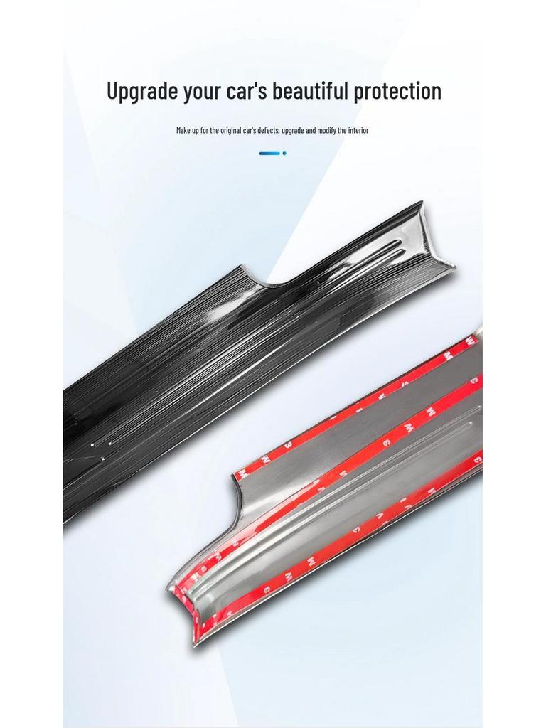 Stainless Steel Door Sill Strips for 2017-2023 Skoda Kodiaq