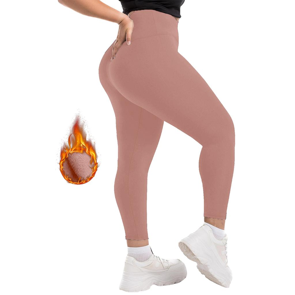 Women's Plus Size Color Butt Lifting Workout Leggings