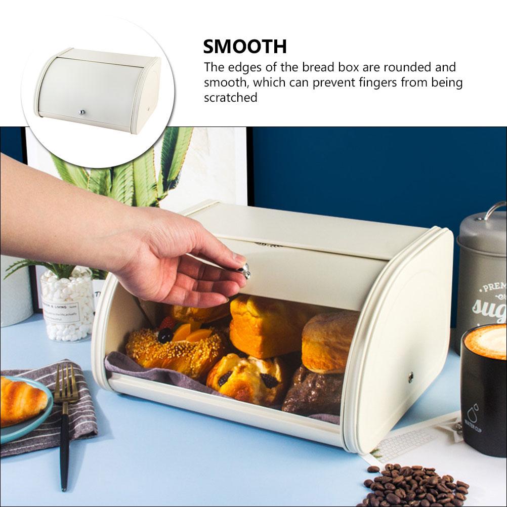 Cutii de pâine pentru blat de bucătărie Suporturi de fermă Depozitare gunoi Blat de fier Multifuncțional Miss