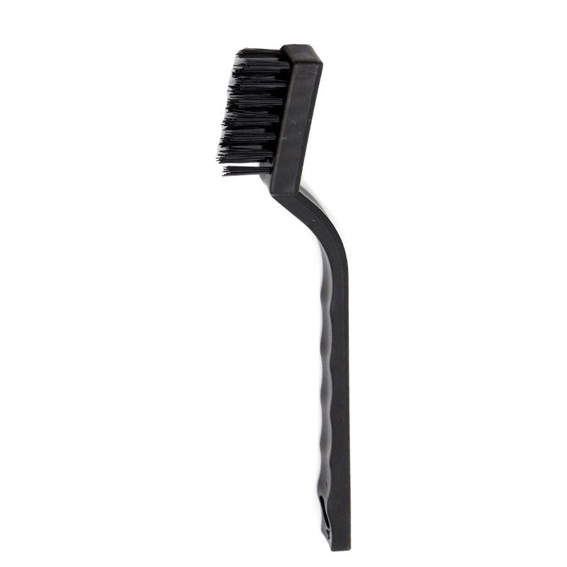 7-inch Industrial Cleaning Brush Set: Stainless Steel, Copper, Nylon Bristles – 3 Mini Brushes for Polishing.