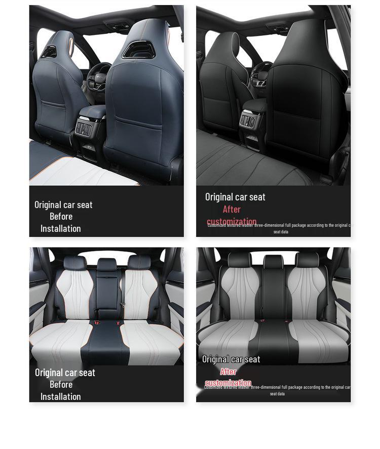 One-Piece BYD Song PLUS Car Seat Cushion - Semi-Wrapped, Four Seasons Universal Model