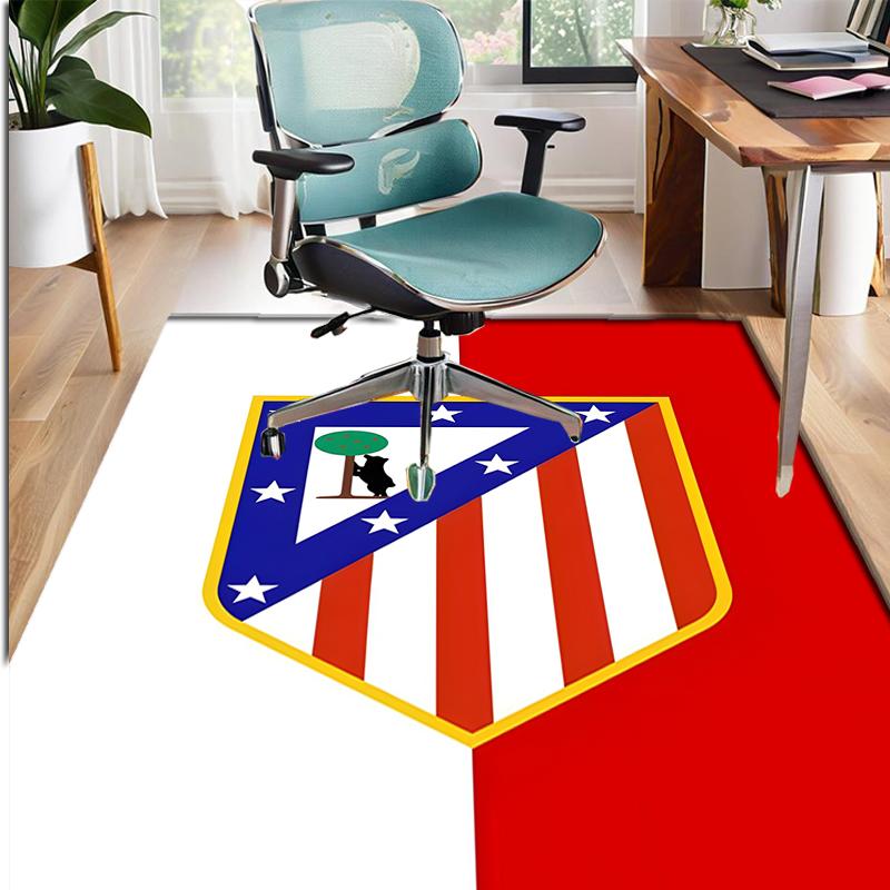 Football Club Pattern Rug, Indoor/Outdoor Mat, for Picnic, Gameroom, Bedroom, Office, Living Room, Home Decor Carpet, Birthday Gift