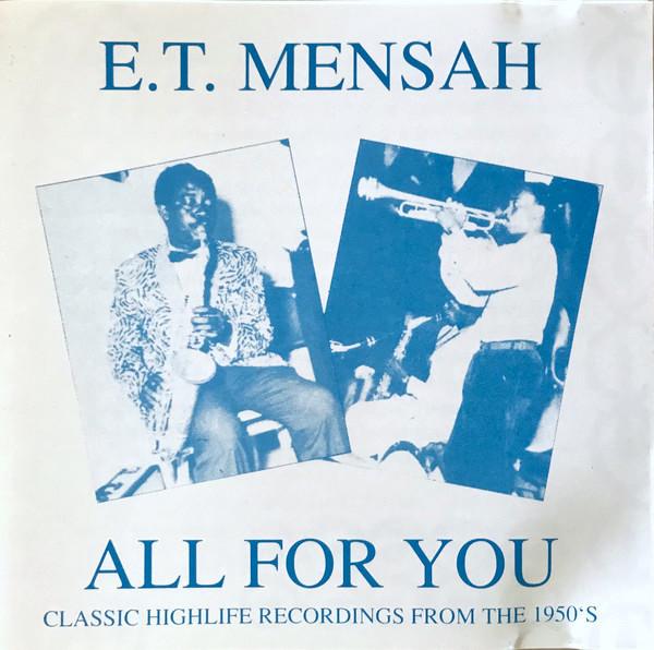 

CD E.T. MENSAH - All For You RETRO1CD Retroafric Ghana World Music Used