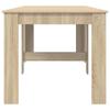 Dining Table 240 x 85 x 75 cm Particleboard Sonoma Oak