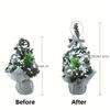 Ein Mini-Weihnachtsbaumschmuck Weihnachtsbaumschmuck Dekorative Bäume Weihnachtsgeschenke Feiertags-Einkaufszentrumdekorationen Tischschmuck Kleine Bäume