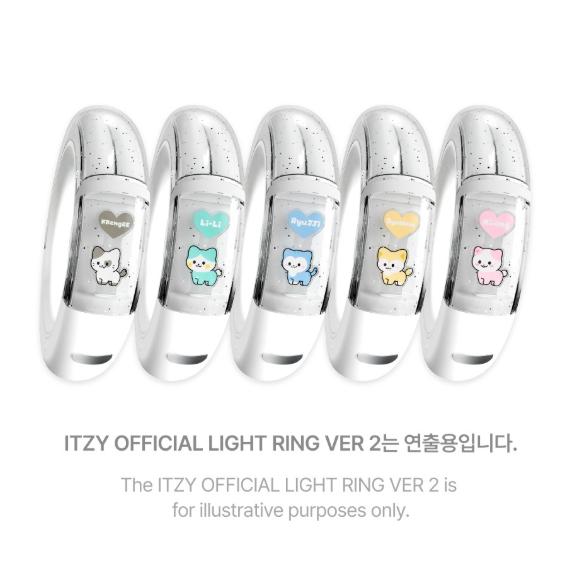Pre-order ITZY ON AIR Get POP-UP Light Ring V2 TWINZY Custom Pick Baby ver.