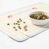 PU Leather Pet Anti Spill Placemat Waterproof Oil Resistant Cat Bowl Mat INS Pet Feeding Mat Pet Food Feeding Pad