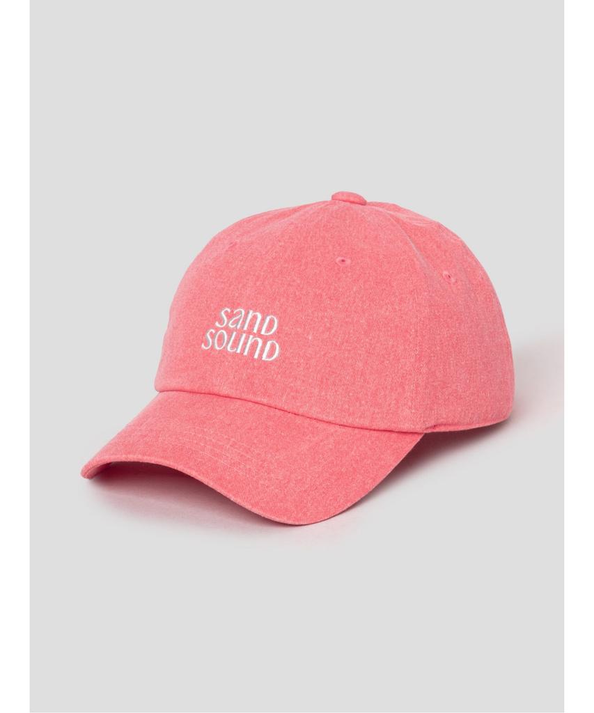 Saendeusaundeu (Unisex) Small Logo Cap Orange