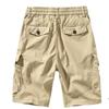 Outdoor Casual Shorts Men's Summer Cotton Tooling Five-point Pants Plus Size Sports Loose Pants