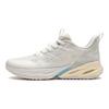 LiNing Eazgo Urbain Confortable Amortissant Chaussures de Running Basses Homme sneaker Blanc Gris ARES013-1