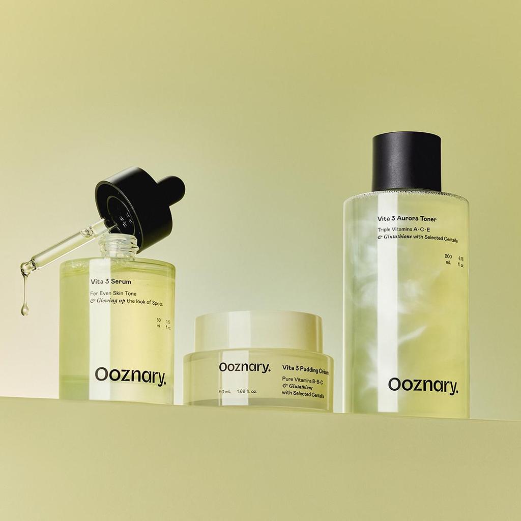 Ooznary Moisture Radiance Vita 3 Aurora Toner Hydrating Glowing 200ml