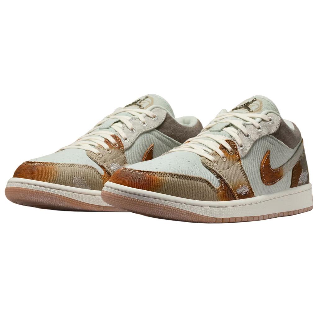 Air Jordan 1 Low Sail Light Bone Herren Sneaker Braun Mehrfarbig IM6664991