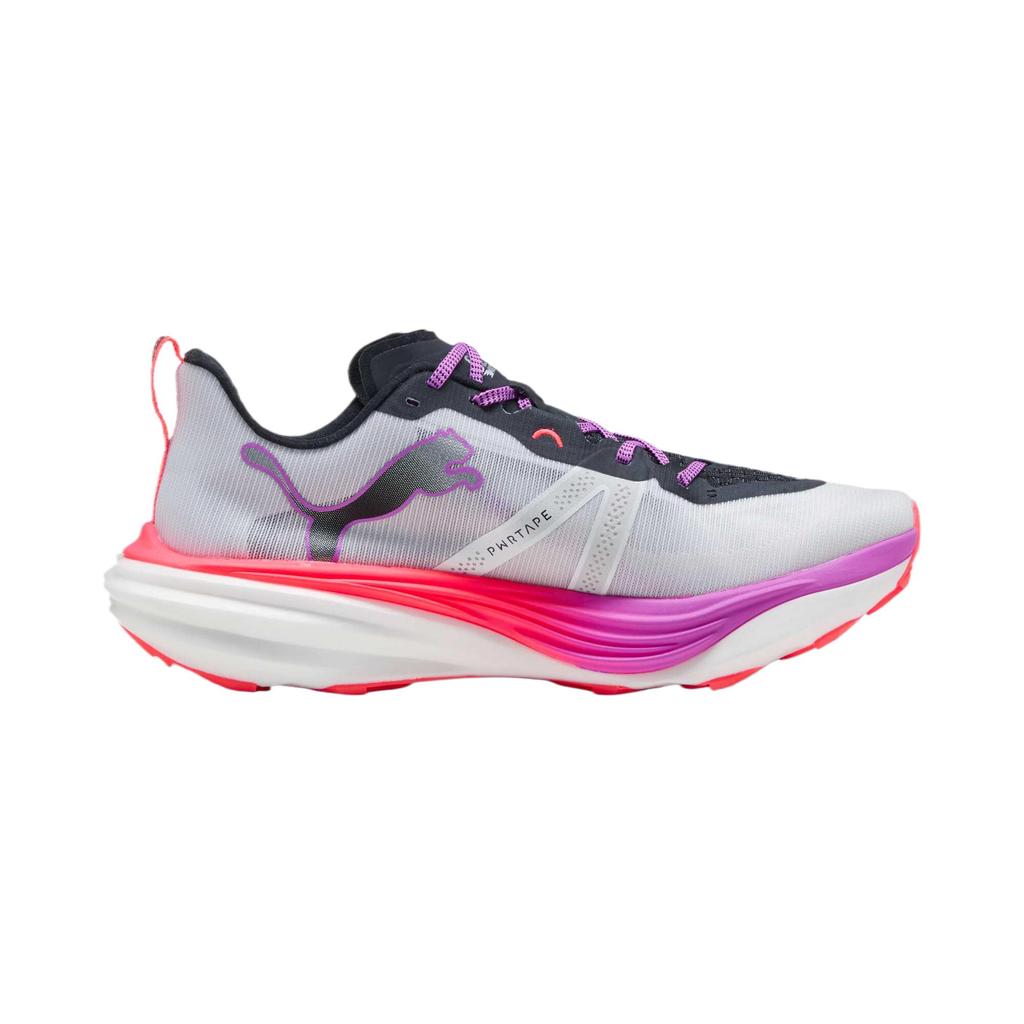 Puma Deviate Nitro Elite Trail White Glowing Red Pure Magenta Men Sneakers 310034-01