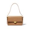 Commuter Underarm Bag Women's Fashion Cowhide Small Square Bag Niche Design Texture Versatile Portable Shoulder Bag
