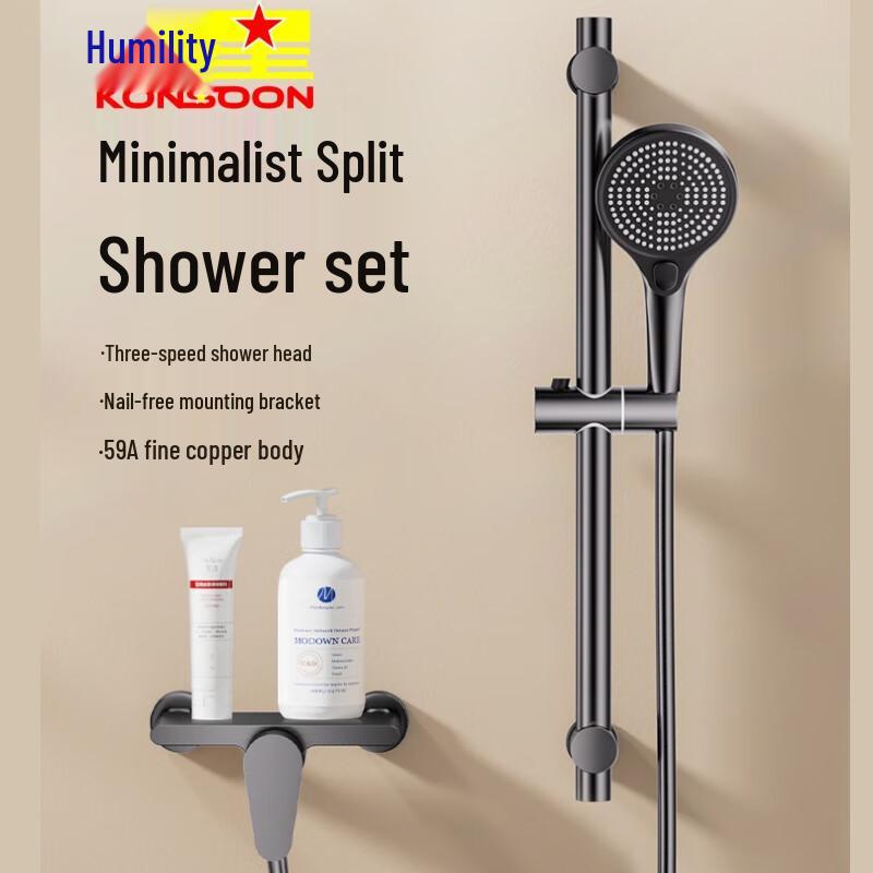 Qian Xing Brass Handheld Shower Set