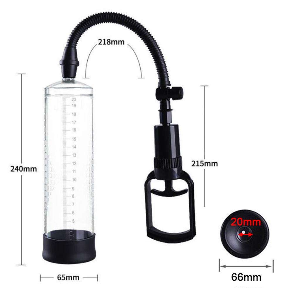 Penis Pump Sex Toys for Men Male Masturbator Penile Extender Vacuum Pump Penis Enlargement Delay Lasting Trainer Massager Ring