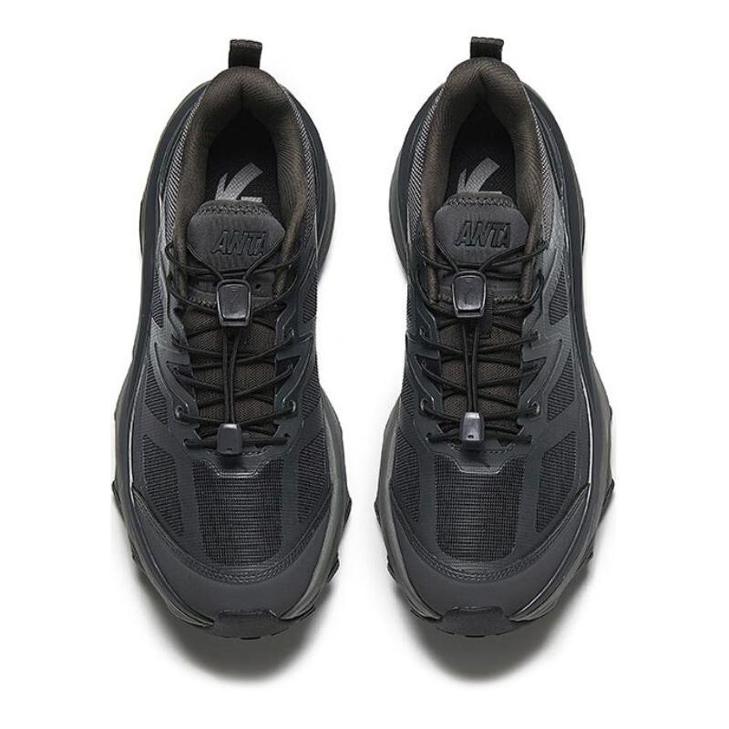 Anta Mode Vielseitig Verschleißfest Stoßdämpfend Leicht Low Top Outdoor Funktionsschuhe Herrenschuhe Grau 112448860-1