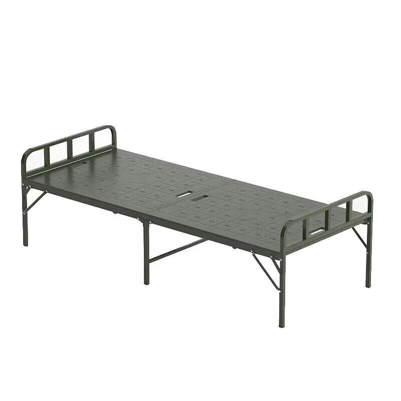 Portable Steel-Plastic Folding Camp Bed