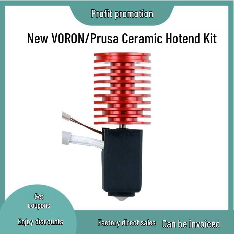 

VORON 2.4 V6 Керамический Хотэнд Экструдер Комплект - Высокоскоростная Печать, 24В 60Вт