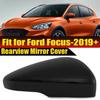 For Ford Focus Mk4 2019-2024 Door Wing Mirror Cover Cap Case  Right Side Black