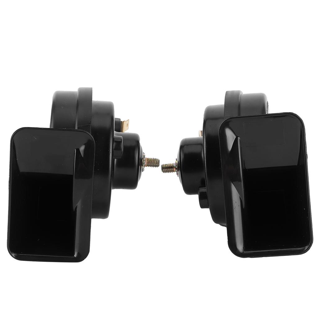 Pair 410 510Hz Snails Horn Siren HighLow Pitch 110125db Loud Sound Waterproof for 12V Car ATV UTV