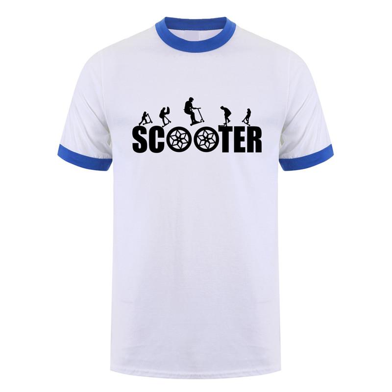 Stunt scooter T Shirt Summer Unisex Short Sleeve Cotton Tshirt Cool Unisex Tshirts JL107
