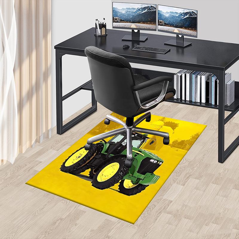 1PC tractor farm Anti-slip carpet, suitable for Office, bedroomand playrooms. It can also be used as a sofa footrest cover-W59