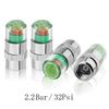 Tire Pressure Monitor - NOBRAND - YCCP4Pcs/Set - 2.0/2.2/2.4Bar - Chrome Metal - 4 Pieces
