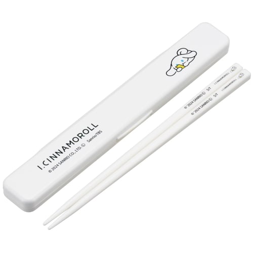 Skater 18cm Chopsticks and Chopstick Case Set, Antibacterial, Adult Size, Aishina Moroll, Sanrio, Made In Japan, ABC3AG-A