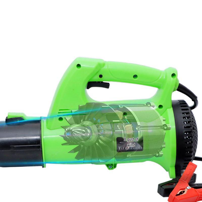 High-Power Handheld Electric Blower for Dust, Leaves, and Snow Removal - 220V Industrial Use
