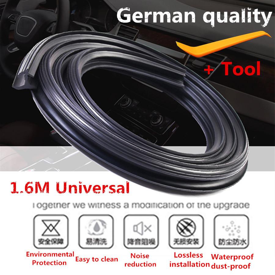 Universal 63" Car Dashboard Gap Seal Strip Engine Sound Insulation Dash Catch 1x