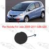 Für HONDA FIT JAZZ 2009- 2011 GE6 GE8 71104-TF0-000 Auto Frontstoßstange Abschlepphakenabdeckung Kompatibel mit Kleiner Deckel Abschleppöse