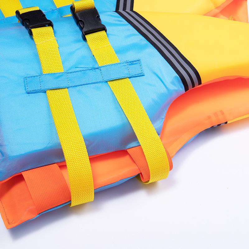 Portable Kids' Swimming Buoyancy Vest - Stylish, Safe Life Jacket for Boys